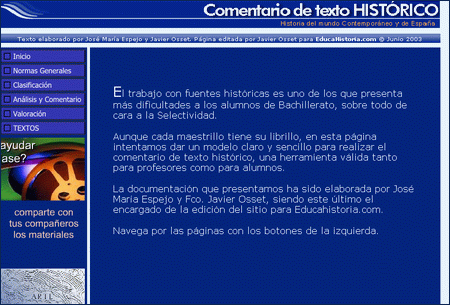 Comentario de texto histórico