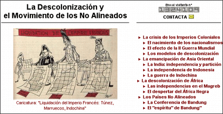 La Descolonización el Movimiento de los No Alineados
