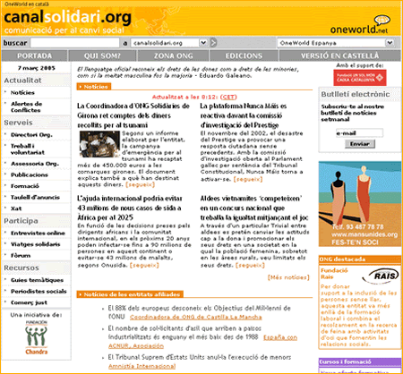 Canalsolidari.org: comunicació per al canvi social