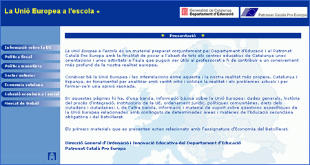 La Unió Europea a l'escola