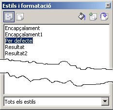 Estils i formatació Estils i formatació