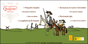 ¡Feliz cumpleaños, Quijote! ¡Feliz cumpleaños, Quijote!