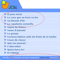activitats JClic activitats JClic