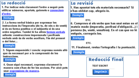 Exemples de l’apartat Pas a pas Exemples de l’apartat Pas a pas
