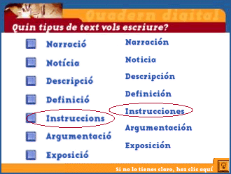 Tipologies textuals Tipologies textuals