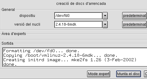 disquet arrencada