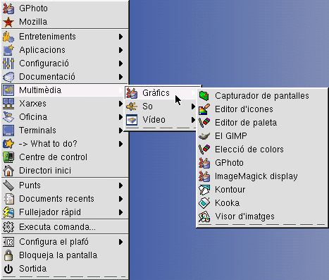 Opcions grafics