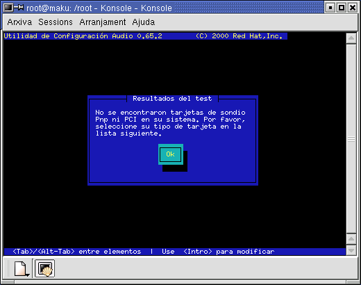 sndconfig 3